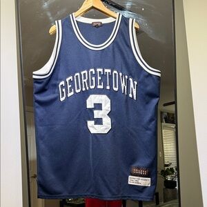 Vintage RARE 90s Georgetown Allen Iverson Basketball Jersey college legends